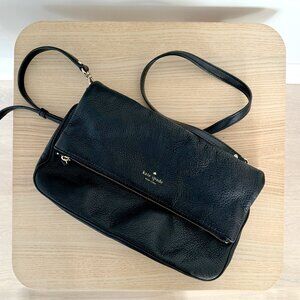 Kate Spade Pebbled Leather Flap Bag